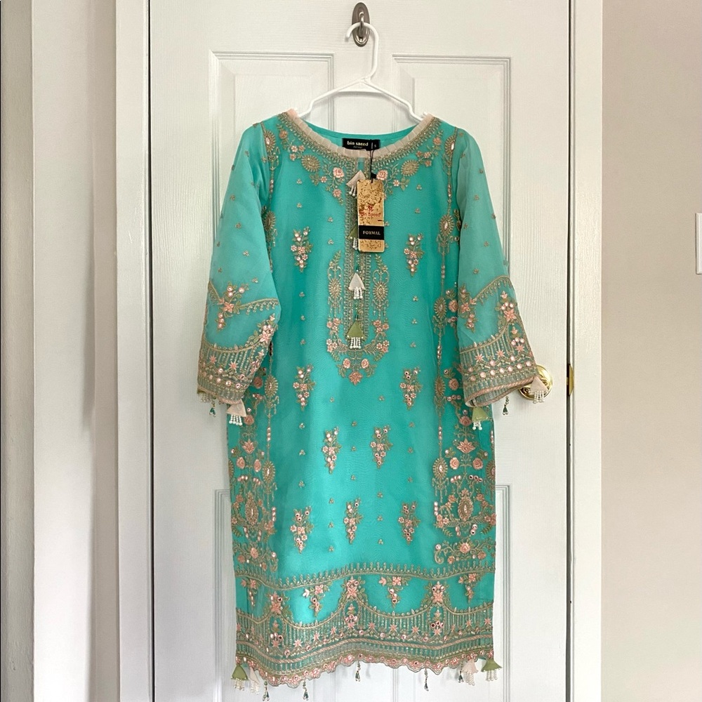 ❤️ SOLD - Bin Saeed Pakistani Salwar Kameez 3-Piece Set